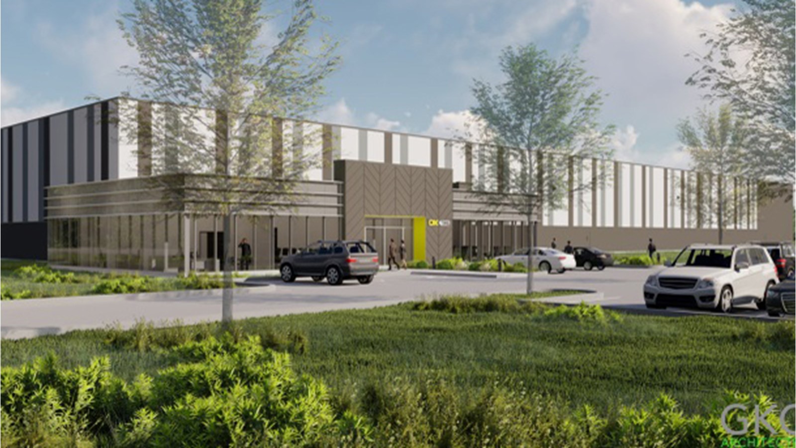 La société OK Pneus amorce ainsi la construction d’un centre de distribution de 200 000 pi2, sur un terrain de près de 488 000 pi² situé dans le parc industriel et portuaire Perron.