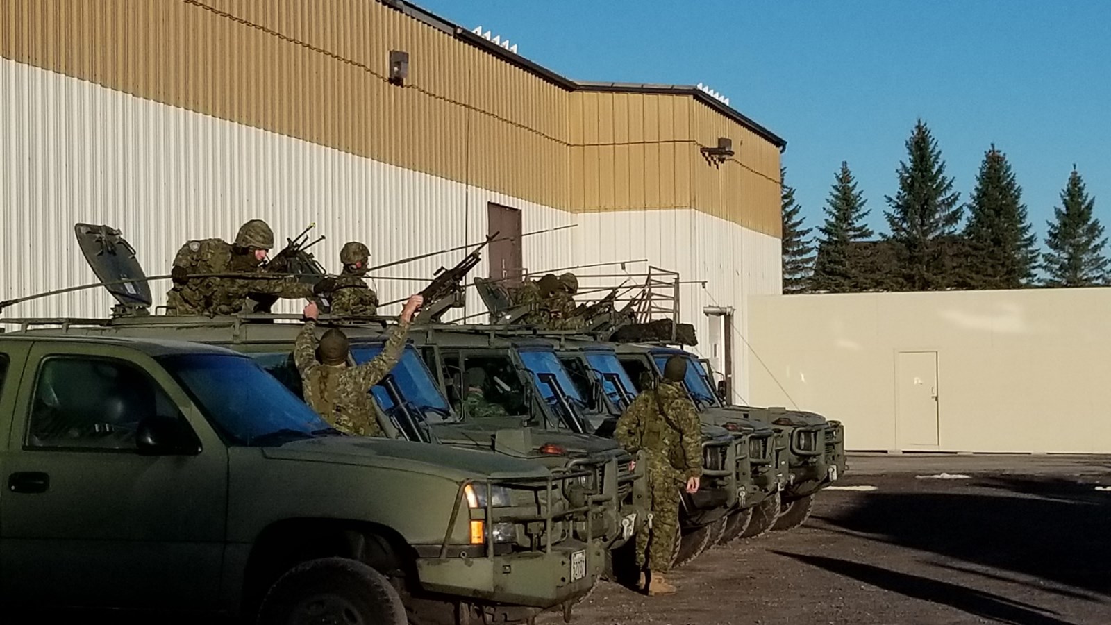 L’armée débarque dans Vaudreuil-Soulanges