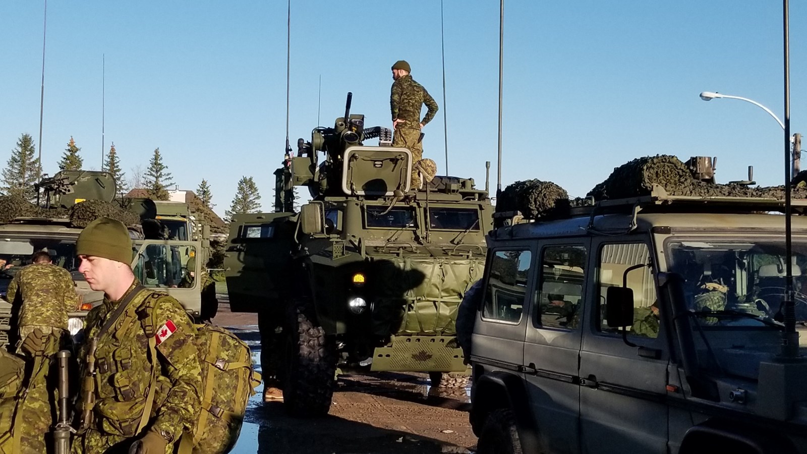 L’armée débarque dans Vaudreuil-Soulanges