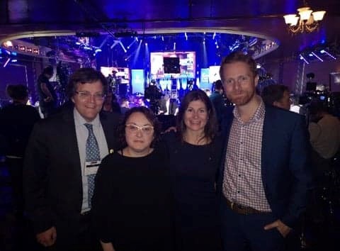 Noémie Rouillard vit sa première soirée électorale du côté de Montréal