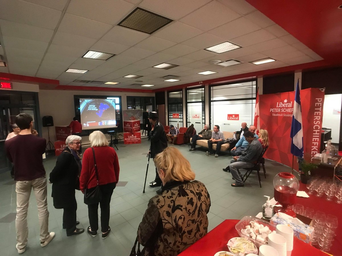 En images : revivez la soirée électorale dans Vaudreuil-Soulanges