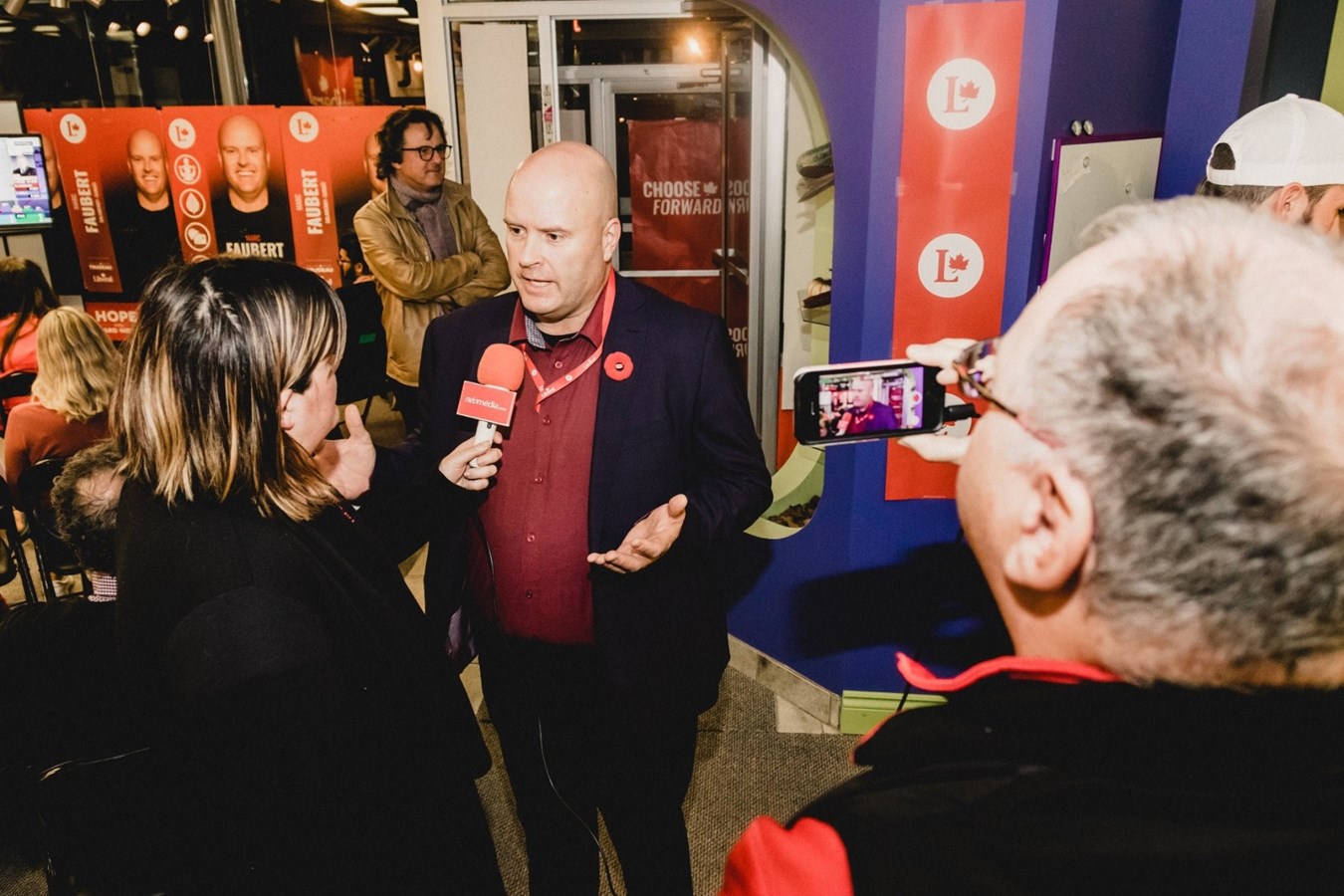 En images : revivez la soirée électorale dans Salaberry-Suroît