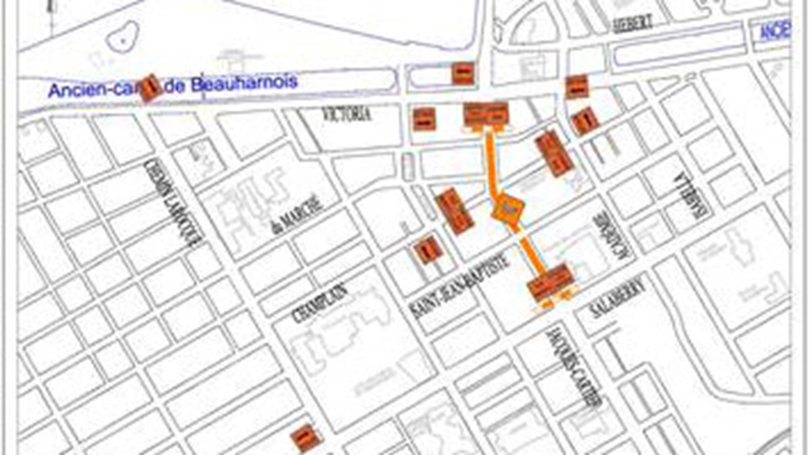 Deux rues seront fermées demain à Salaberry-de-Valleyfield