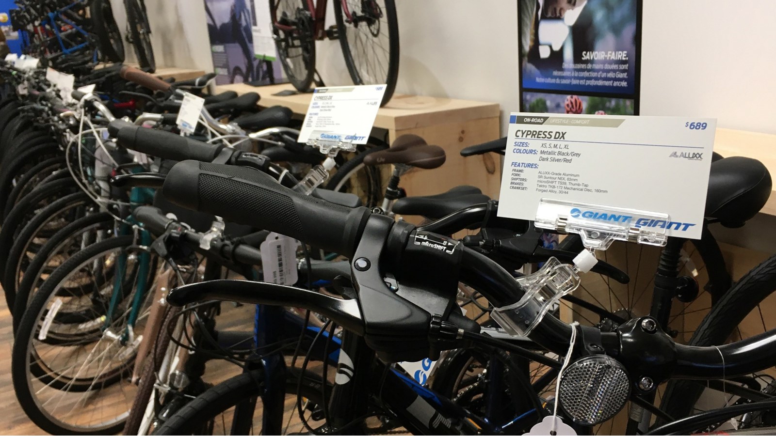 Les propriétaires de D-Chaîné se sont, du même coup, associés au plus grand fabricant de vélo haut de gamme, en devenant Giant Valleyfield.