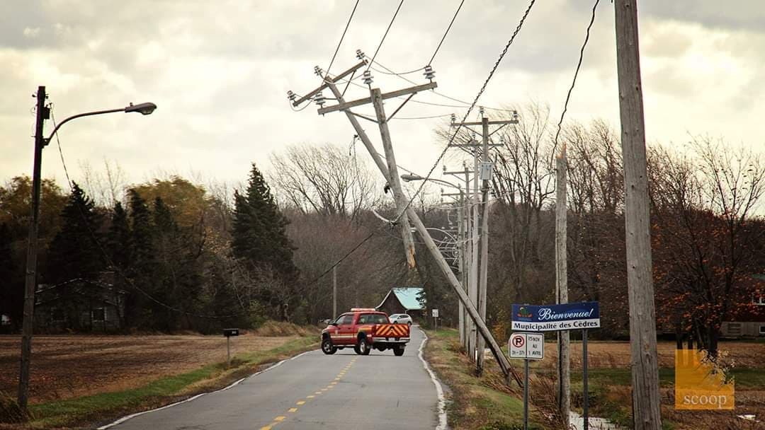 De l'électricité d'ici 48 heures pour tous les citoyens de Vaudreuil-Soulanges