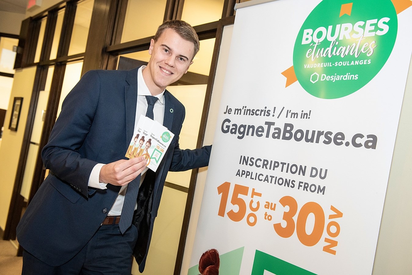 Desjardins est au coeur de la réussite scolaire des Vaudreuil-Soulangeois