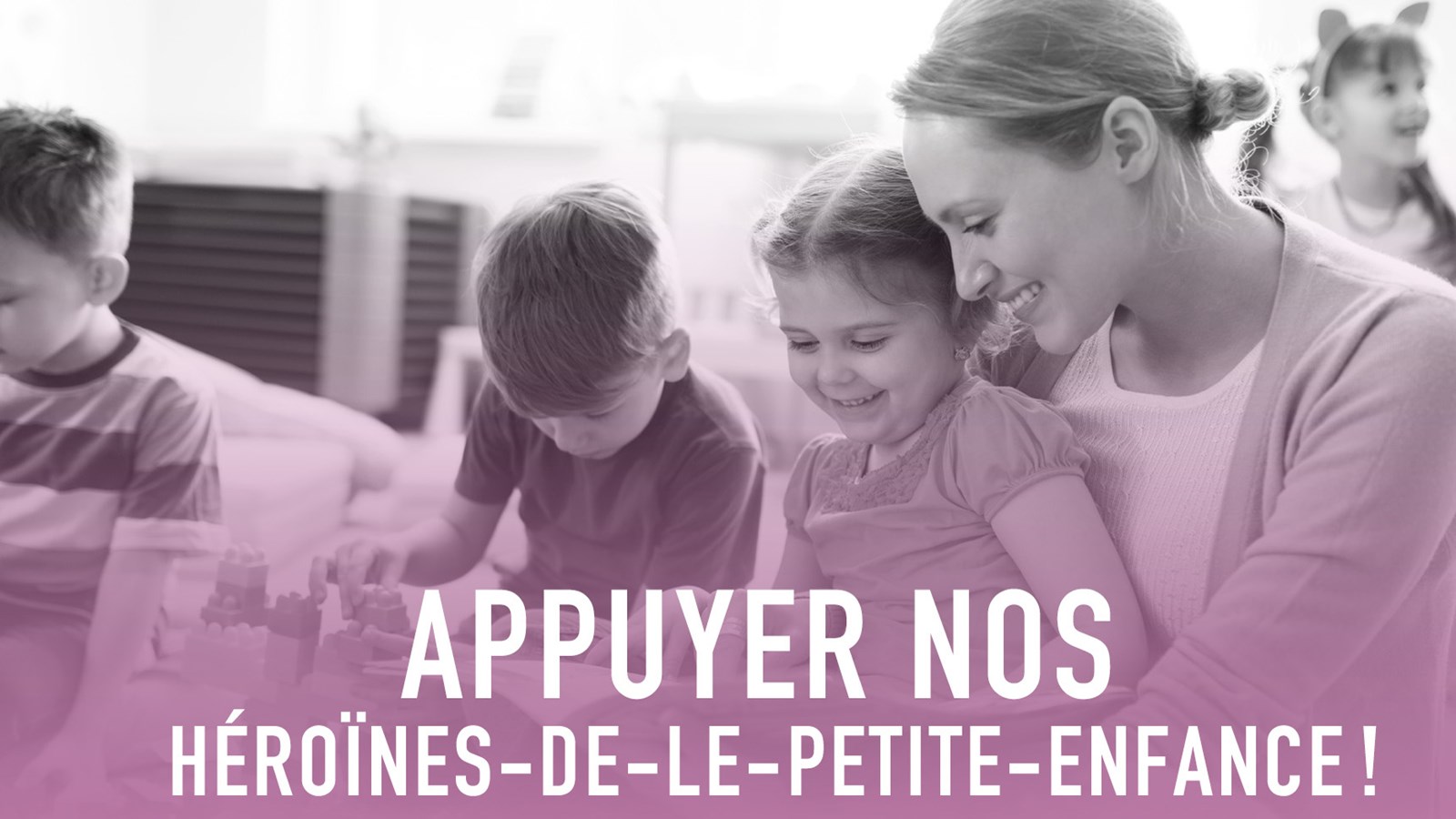 L'ADIM Suroît invite les parents à signer une pétition pour permettre aux milieux familiaux régis et subventionnés d’offrir le même niveau de service qu’en CPE
