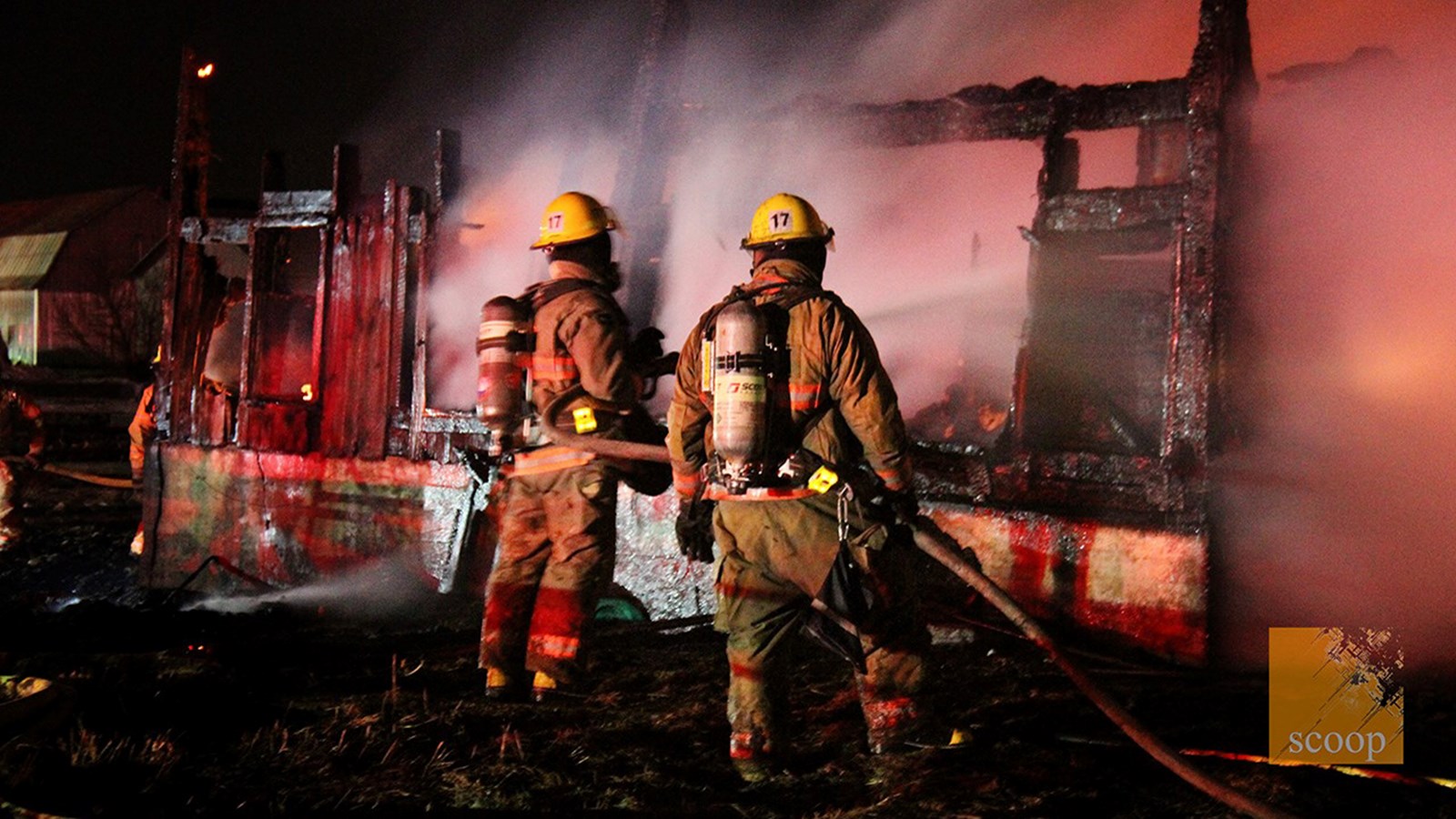 Les sapeurs venus en entraide provenaient des services de sécurité incendie de Châteauguay, Mercier, Saint-Étienne-de-Beauharnois, Léry, Saint-Isidore et Salaberry-de-Valleyfield.