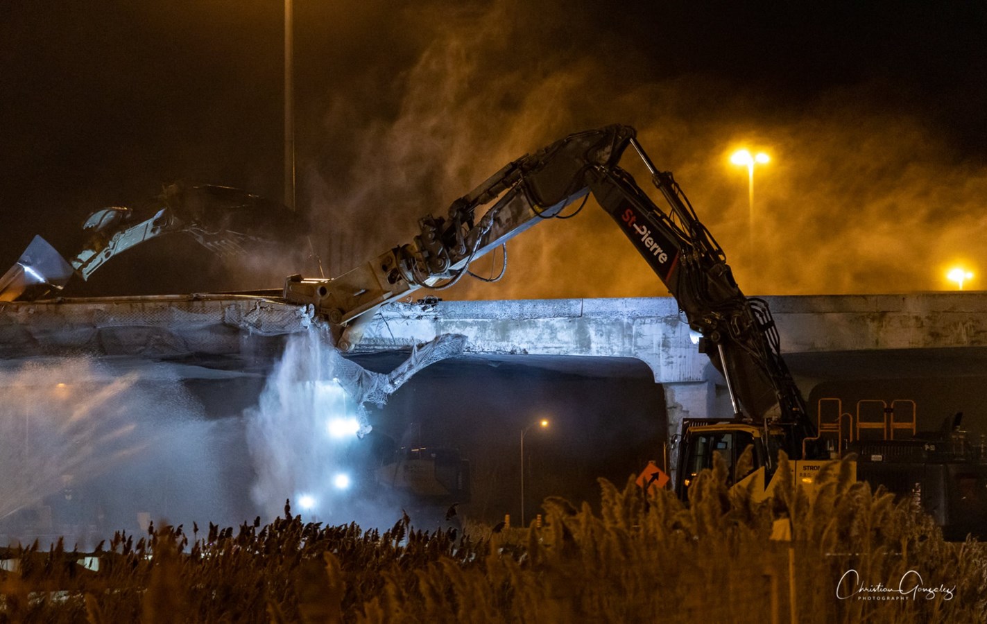 Le viaduc du chemin des Chenaux n'est plus