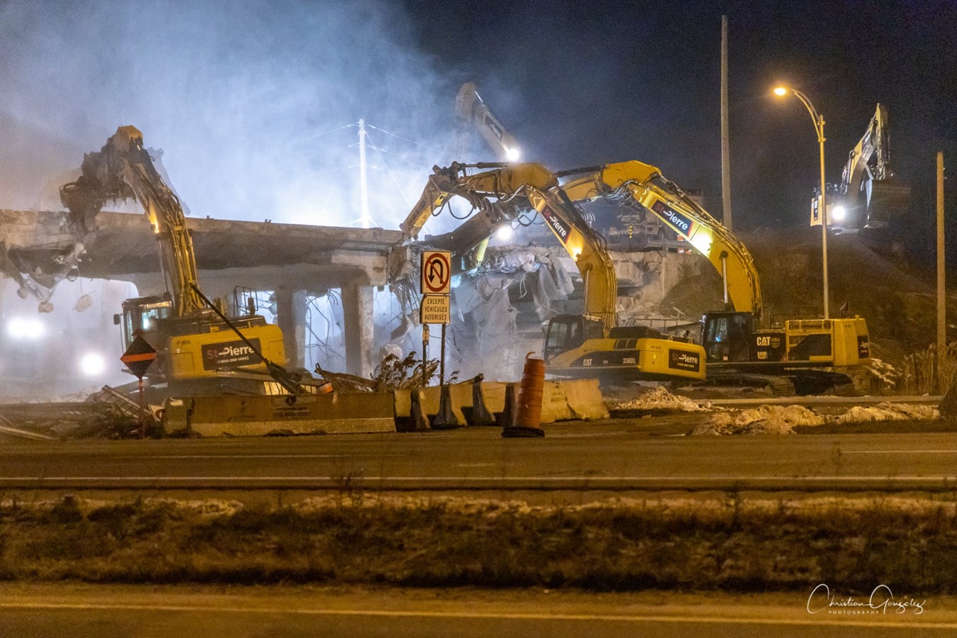 Le viaduc du chemin des Chenaux n'est plus