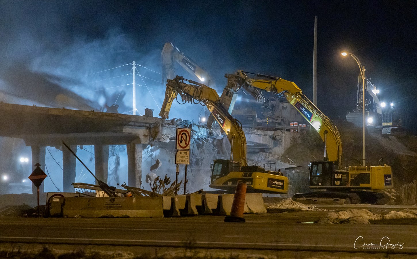 Le viaduc du chemin des Chenaux n'est plus