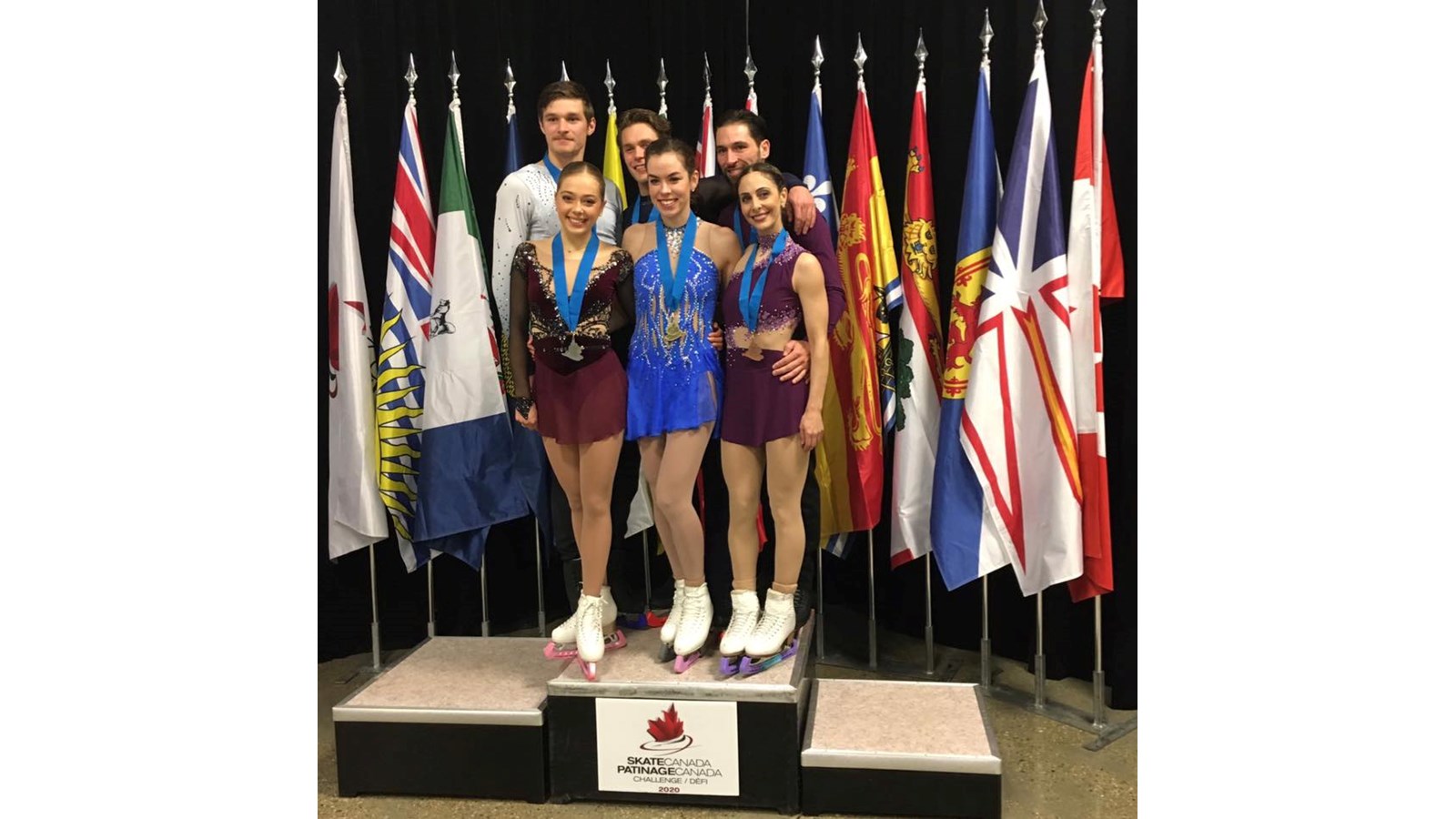 Vaudreuil-Soulanges fait belle figure lors du Défi Patinage Canada 2020