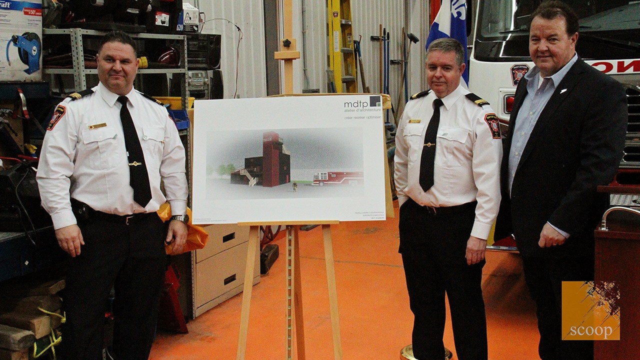 Saint-Zotique inaugure son nouveau Service des incendies