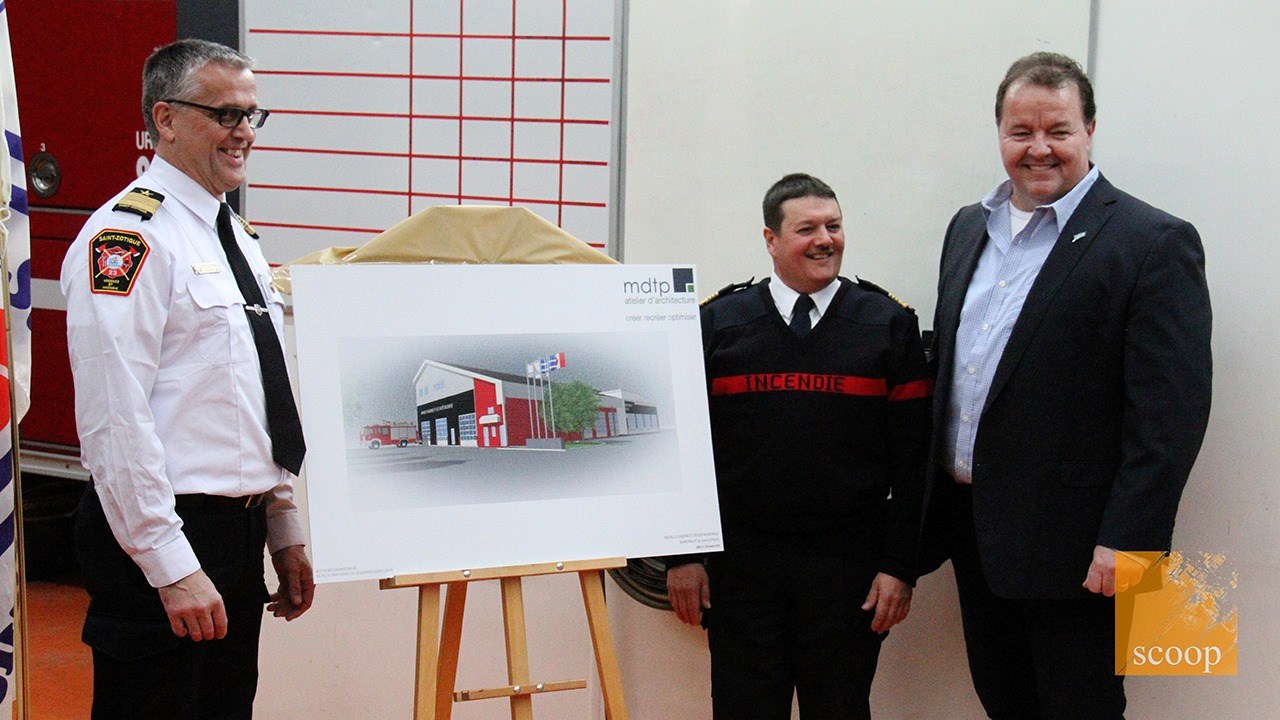 Saint-Zotique inaugure son nouveau Service des incendies