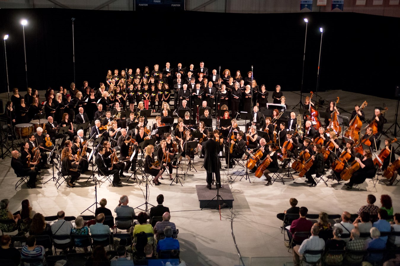 Un choeur, un orchestre, un grand concert
