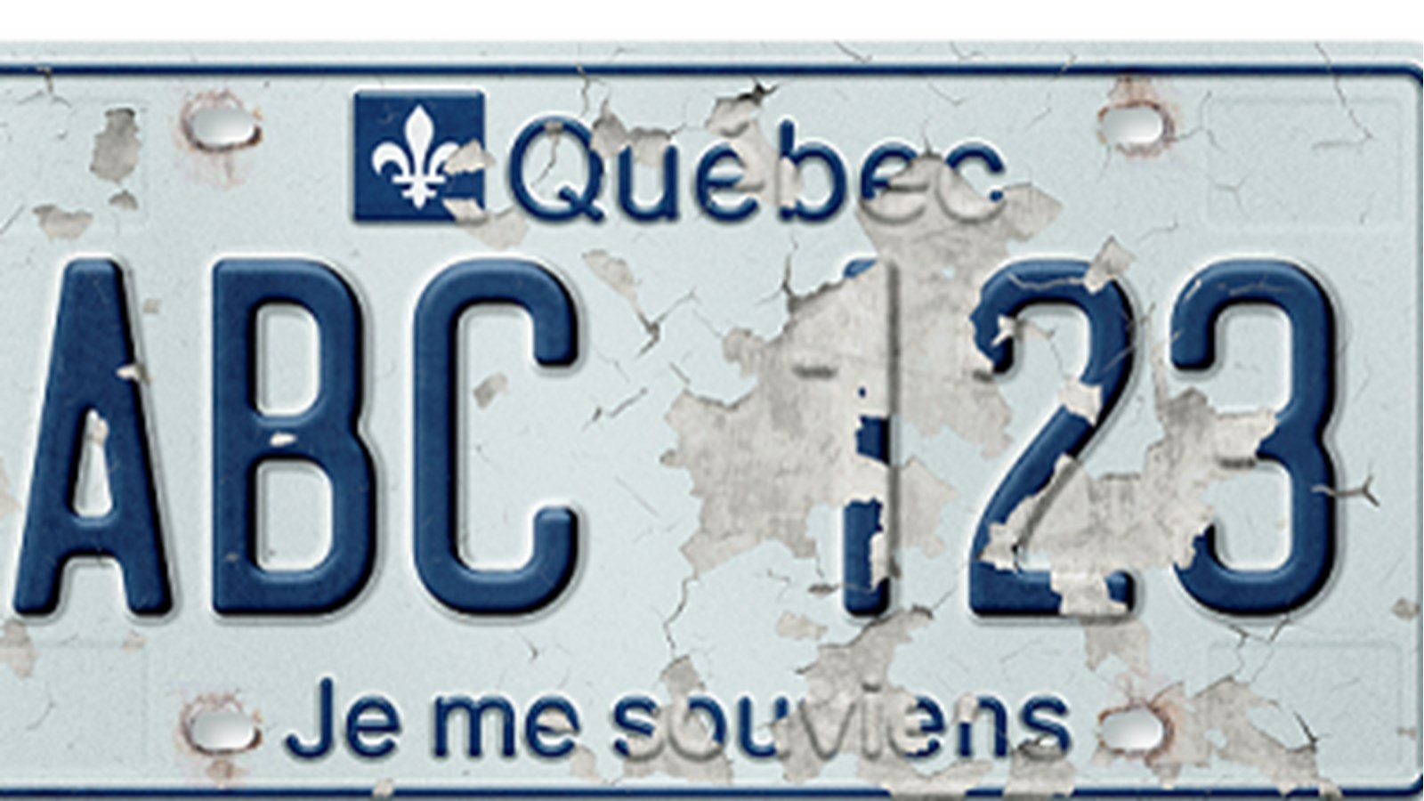 Plaque d’immatriculation illisible? Laissez la SAAQ la remplacer sans frais 