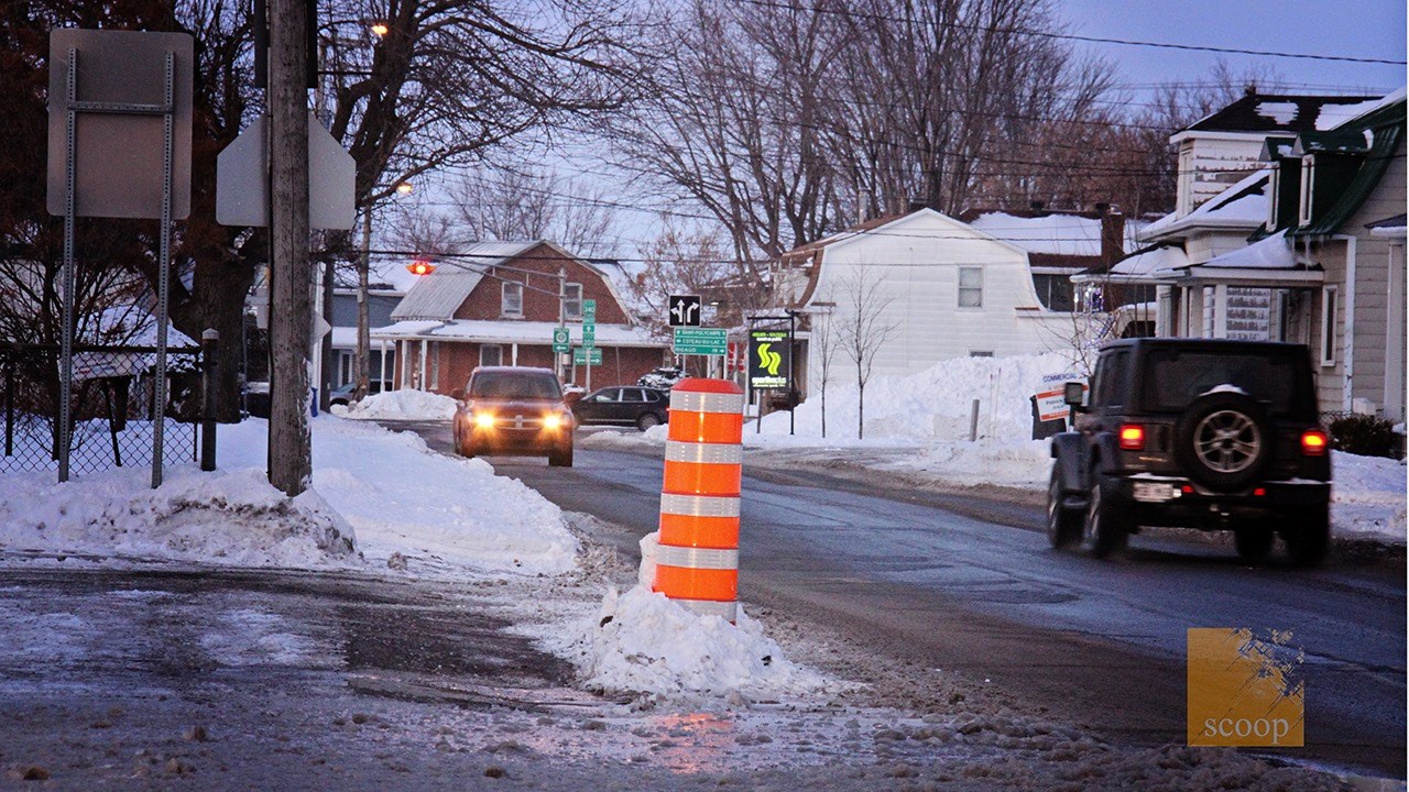 Fermeture du boulevard de la Cité-des-Jeunes à Saint-Clet