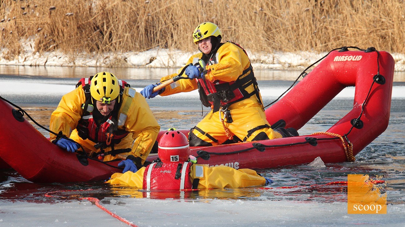 Les pompiers de Coteau-du-Lac se jettent à l'eau