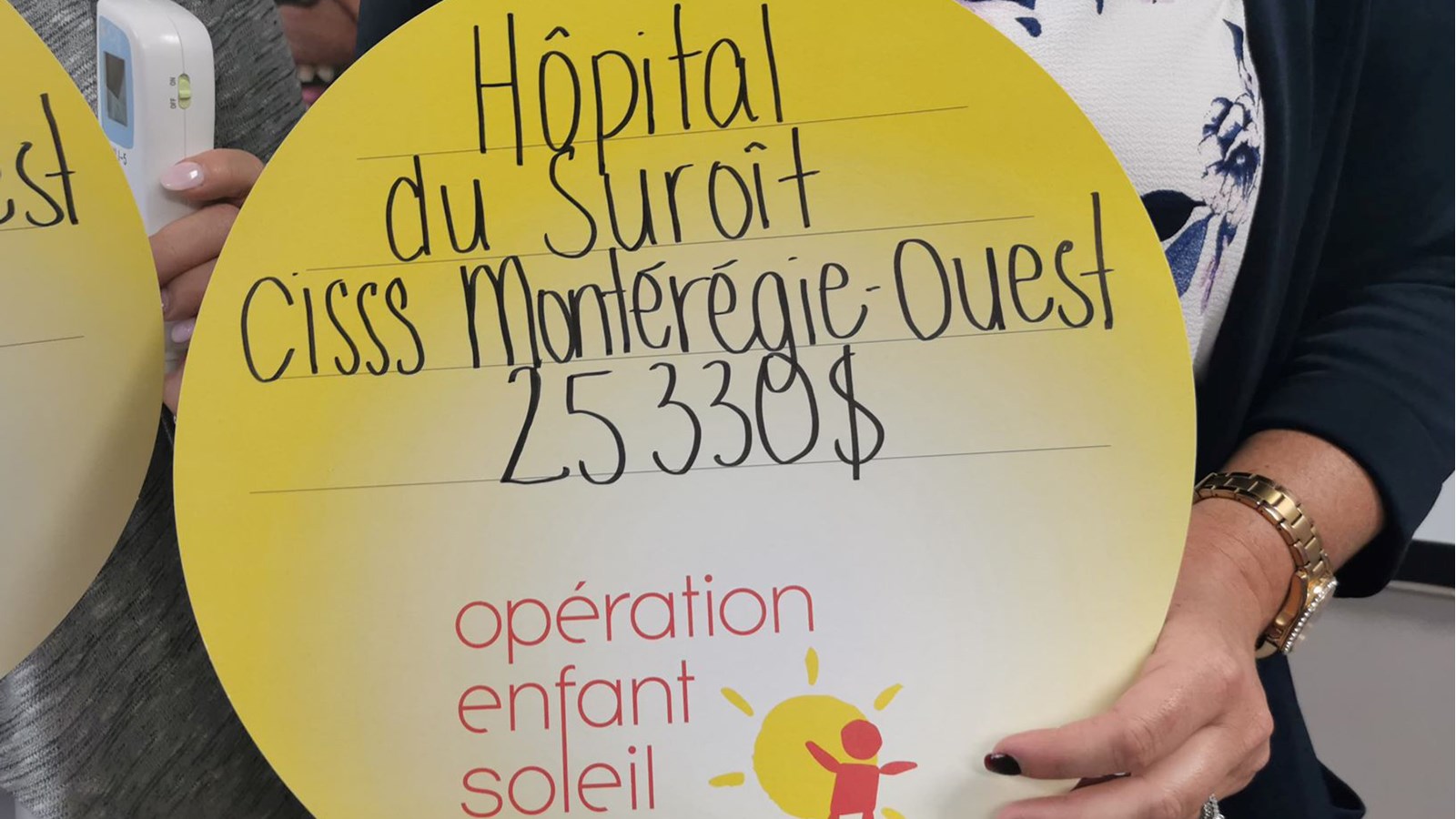 OES remet près de 75 000$ au CISSSMO