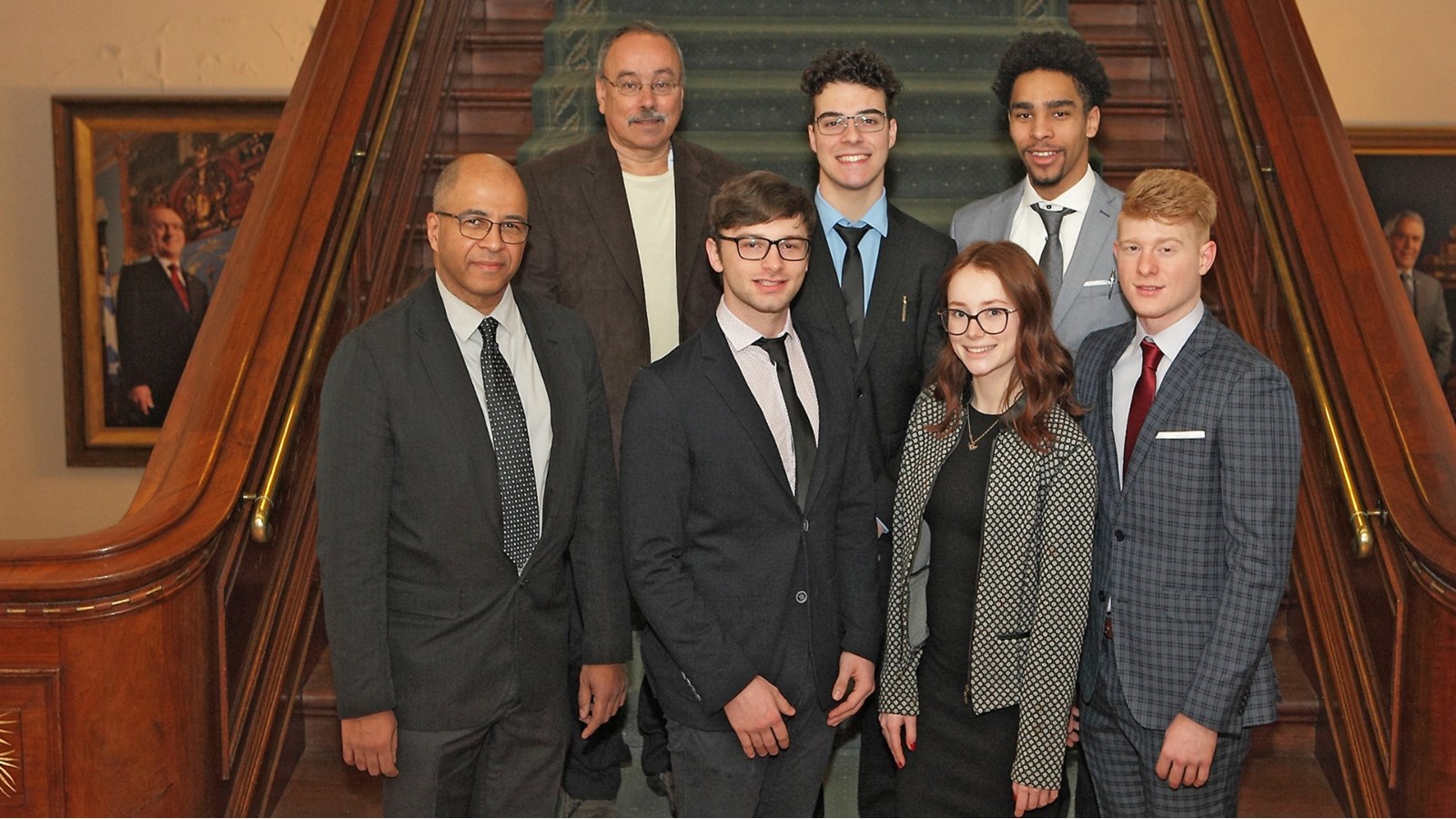 Pour les guider dans cette expérience, les étudiants étaient accompagnés des enseignants de sciences politiques du Cégep de Valleyfield, Fodé-Moussa Keita et Daniel Gauthier.