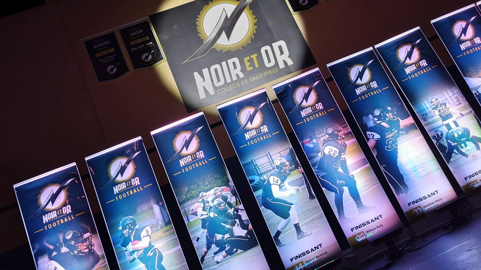 Le Noir et Or couronne onze de ses athlètes lors de son Banquet annuel