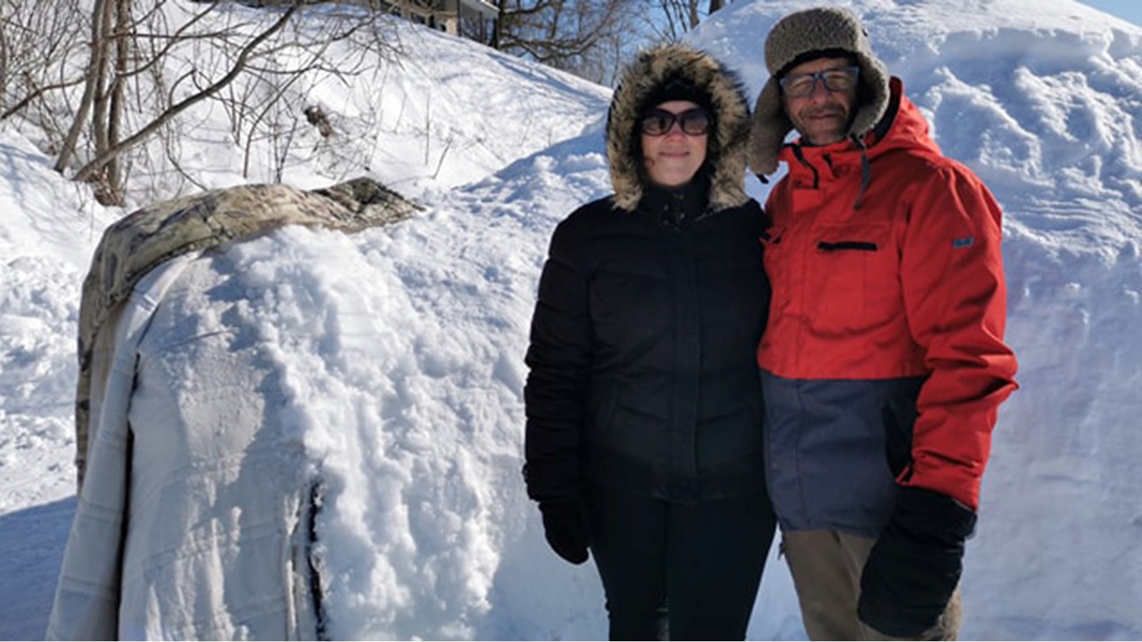 Une St-Valentin unique pour un couple de Les Cèdres