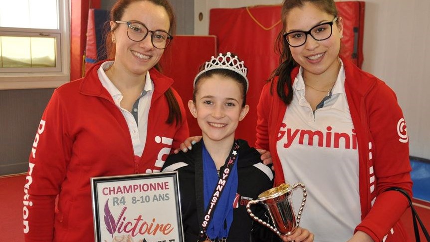 Des athlètes de Gymini raflent tout à Salaberry-de-Valleyfield