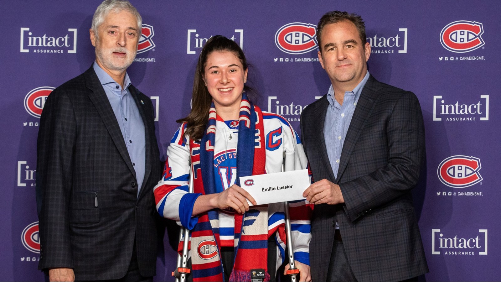 Émilie Lussier de Sainte-Martine étudie à l’École des Patriotes-de-Beauharnois et espère un jour porter les couleurs de son pays sur la scène internationale.