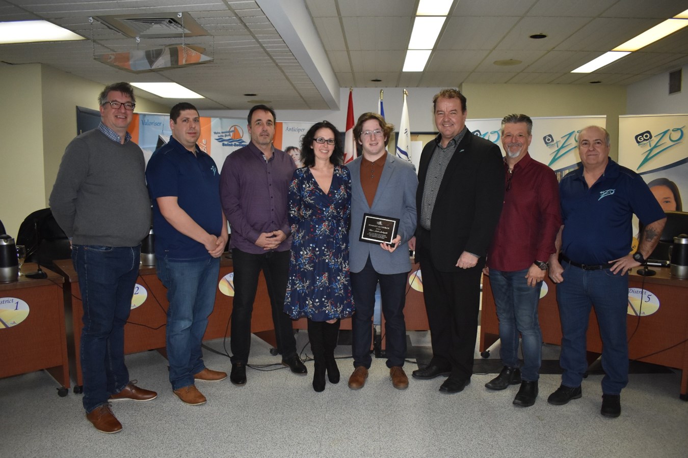 La Municipalité de Saint-Zotique honore l'un des siens
