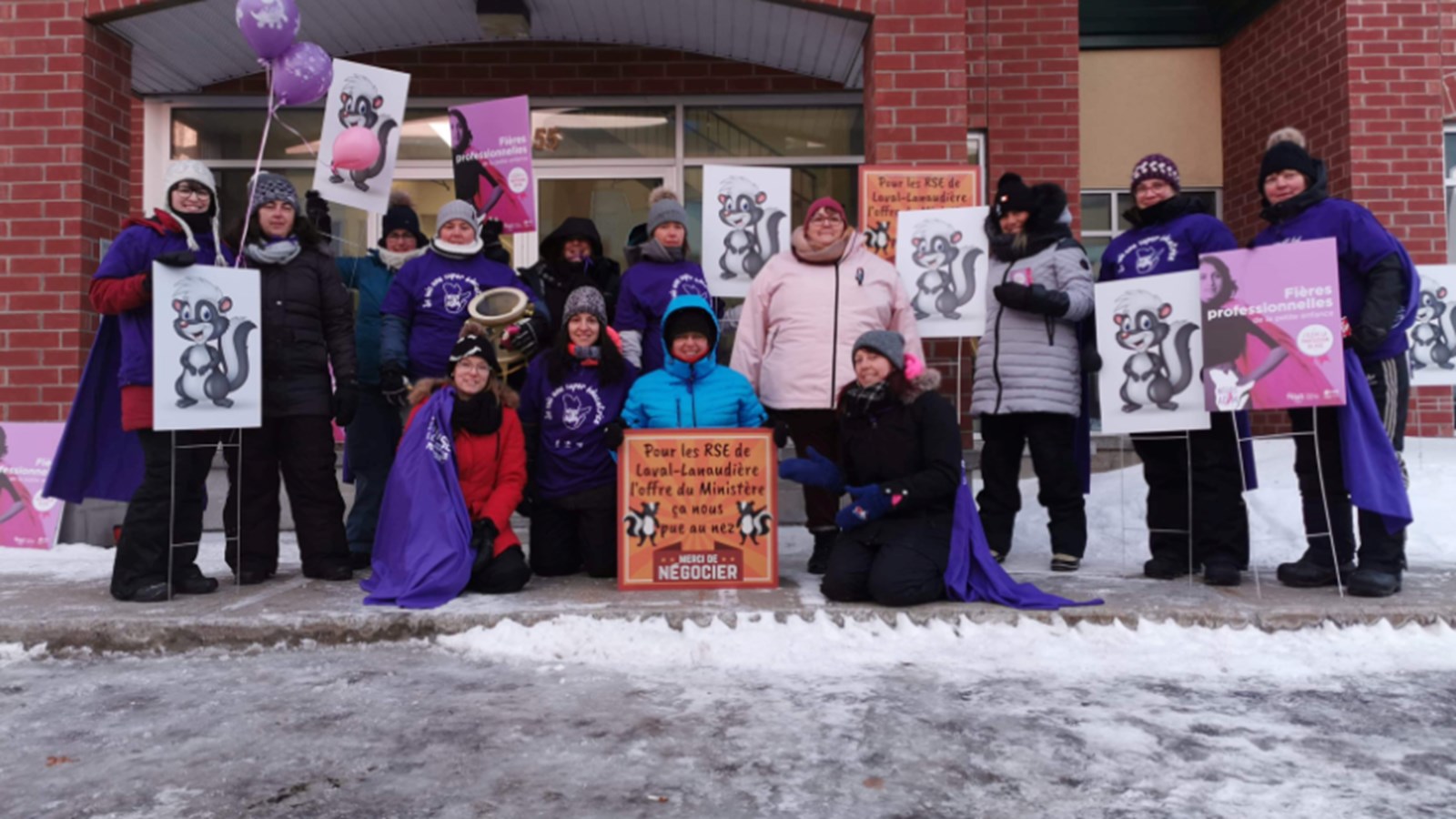 Manifestation des RSE demain matin en Mauricie