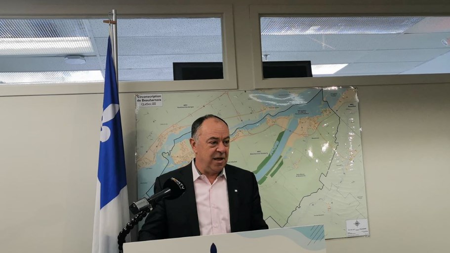 Le ministre responsable de la Montérégie, Christian Dubé.