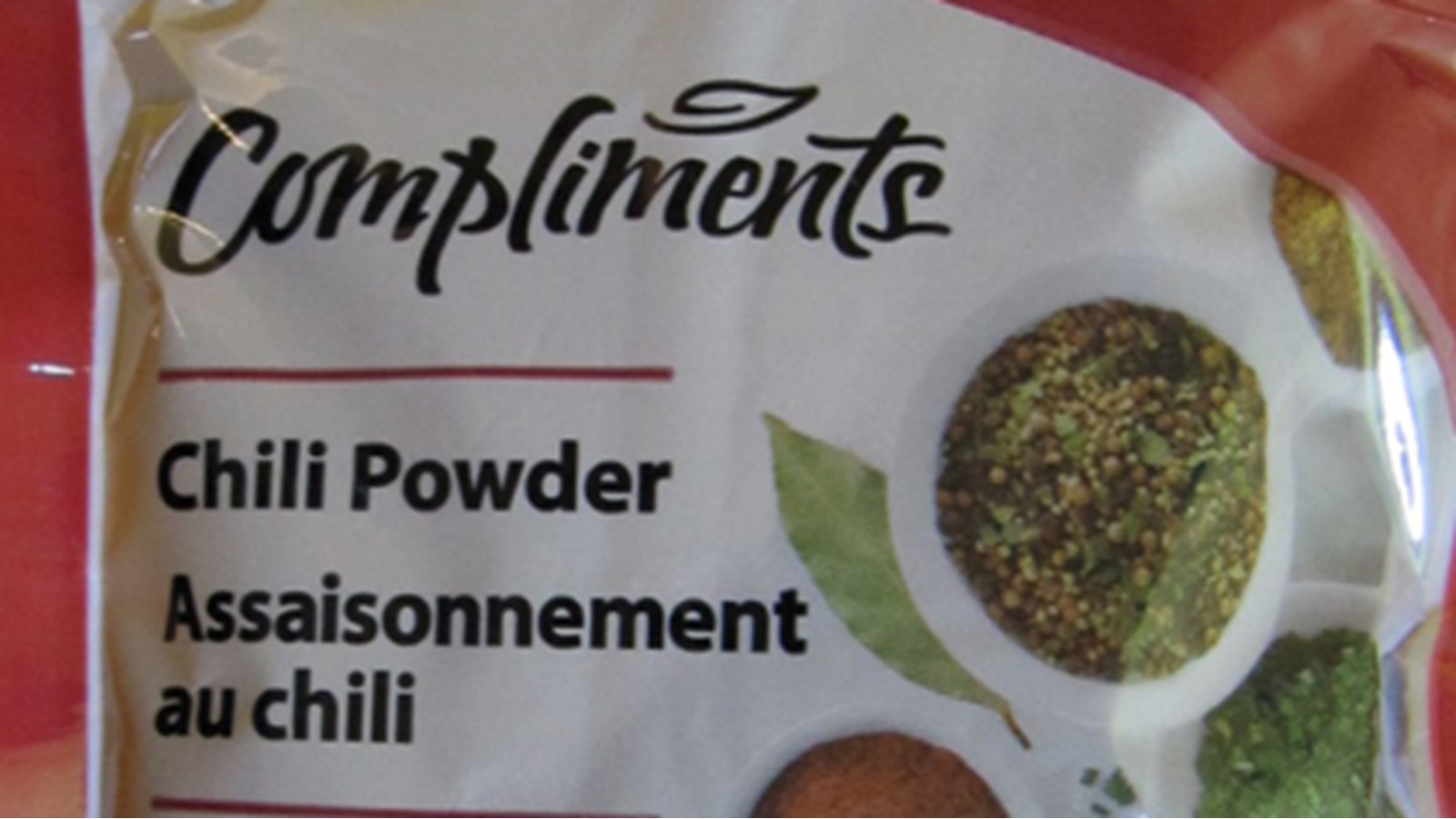 Rappel d’assaisonnement au chili de marque Compliments 