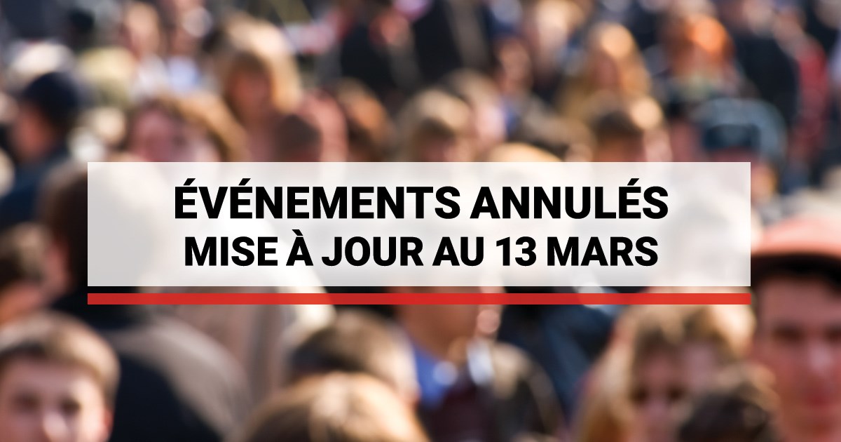 La Société Irlandaise de Soulanges reporte ses événements