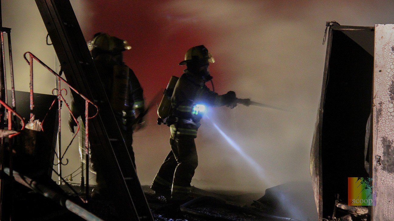 Une résidence de Saint-Polycarpe est lourdement endommagée par les flammes