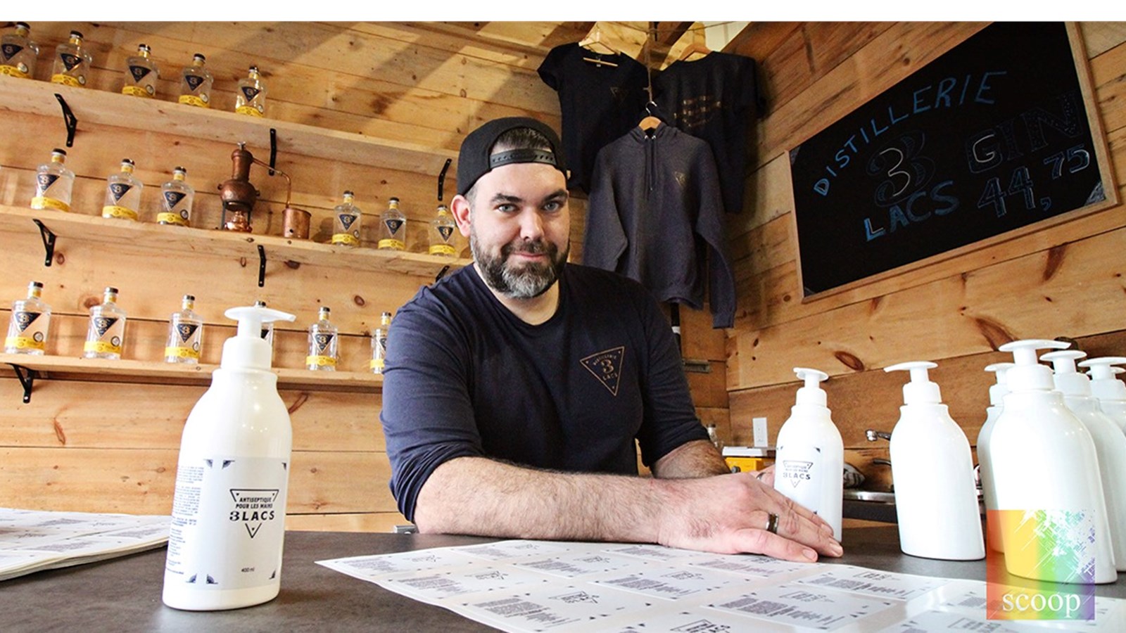 Distillerie 3 Lacs: faire sa part pour aider sa communauté en temps de crise 