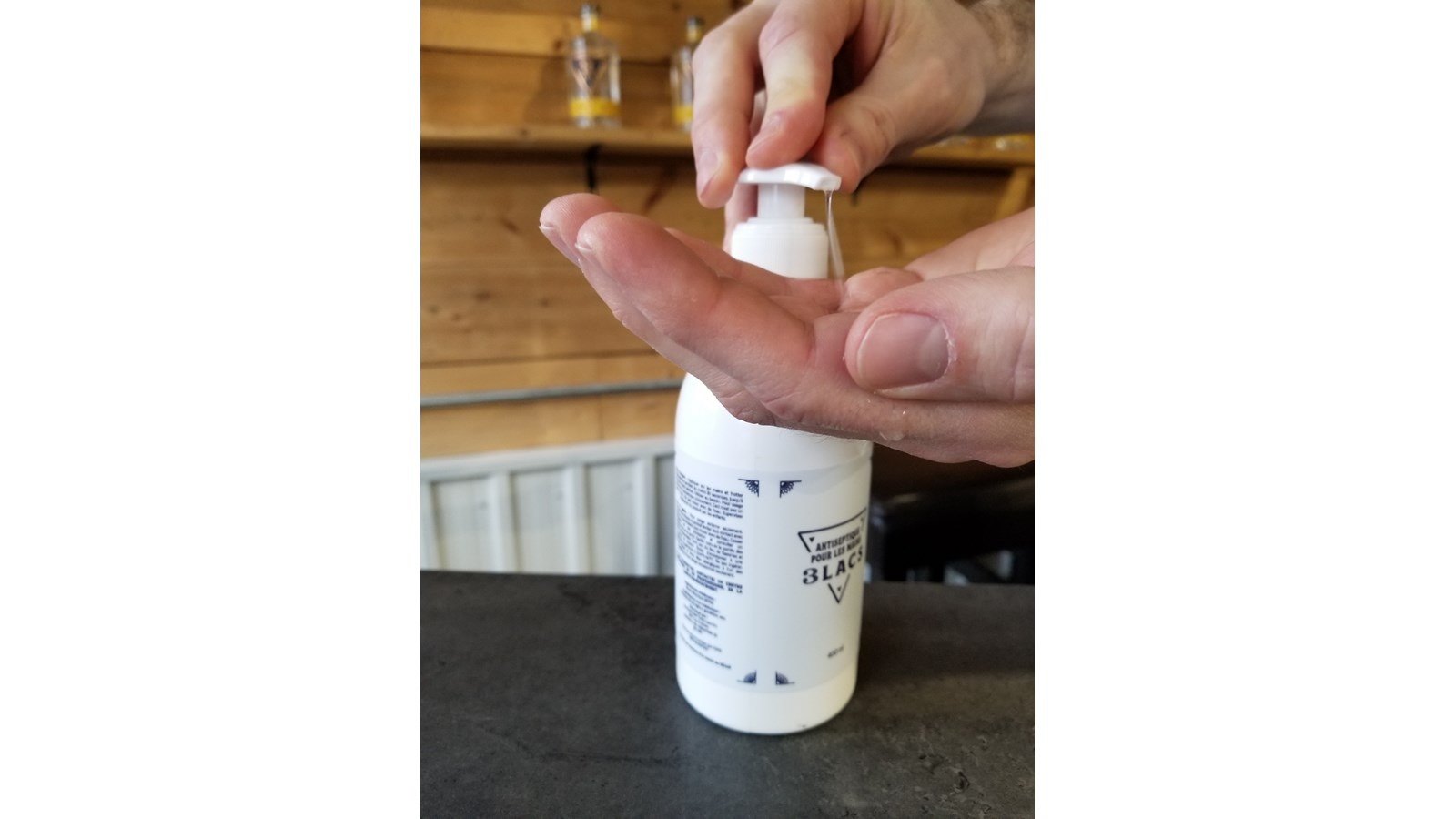 Un gel antiseptique local pour le CISSSMO