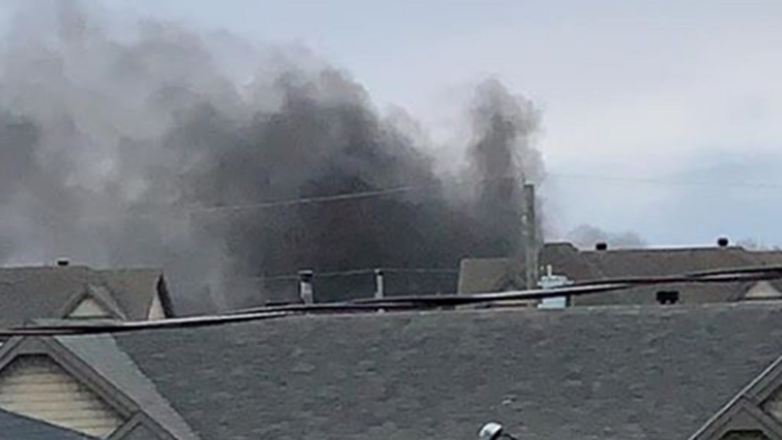 Intervention des pompiers sur la rue du Géant à Saint-Zotique 