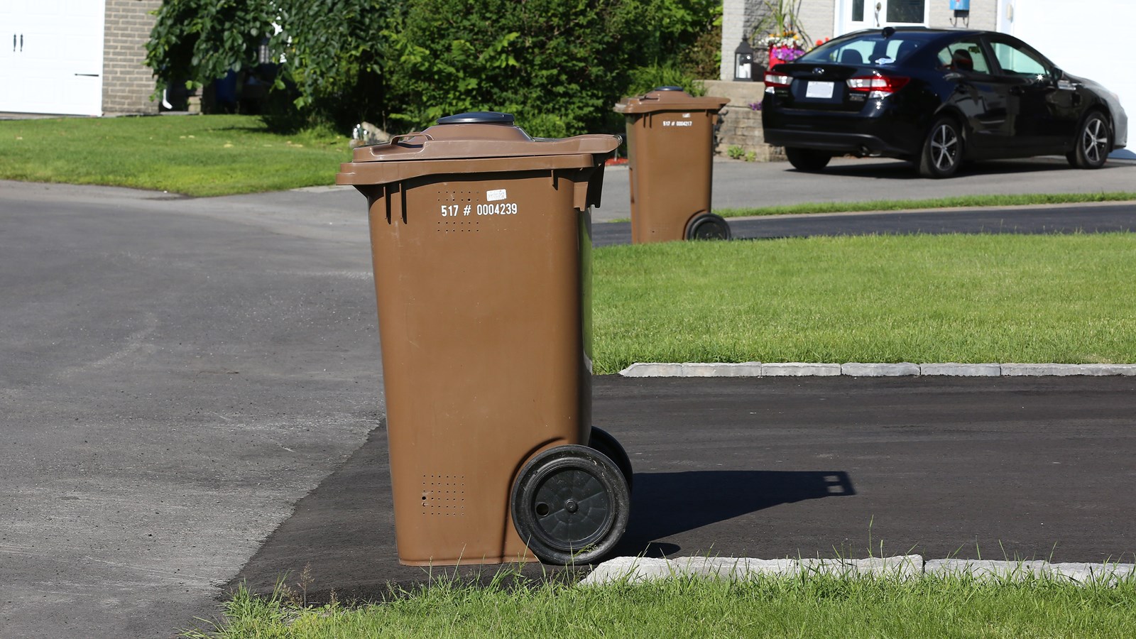 Les sacs de plastiques dans le compost, c'est non!