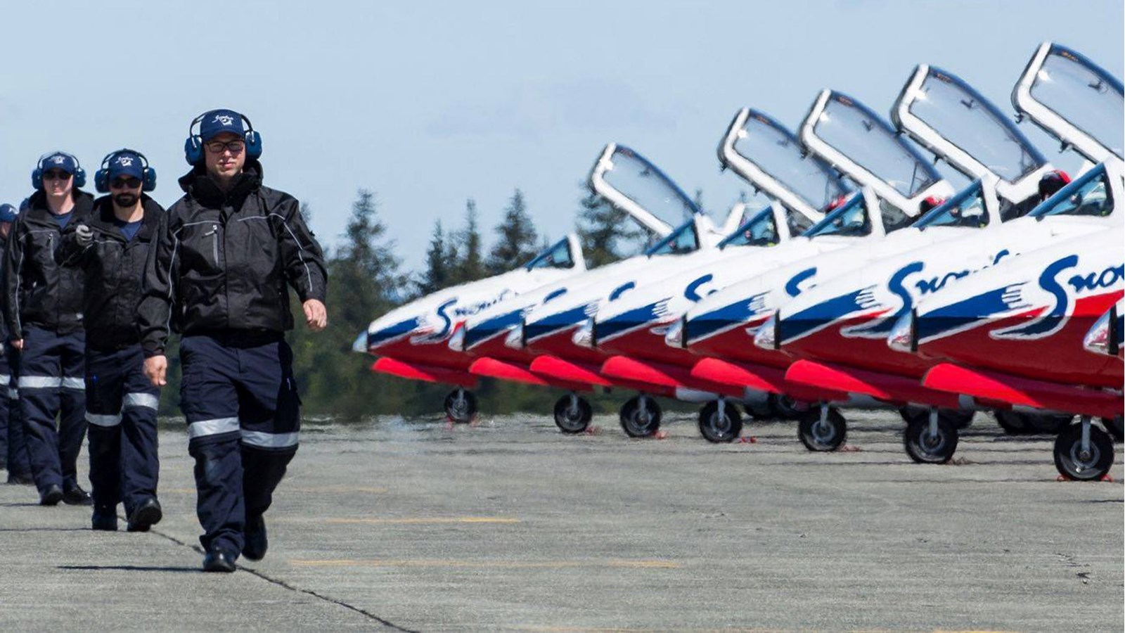 Les Snowbirds survoleront le ciel du Suroît cet après-midi