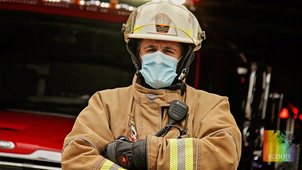 Cinq brigades incendies de la région adoptent le masque lors de chaque intervention