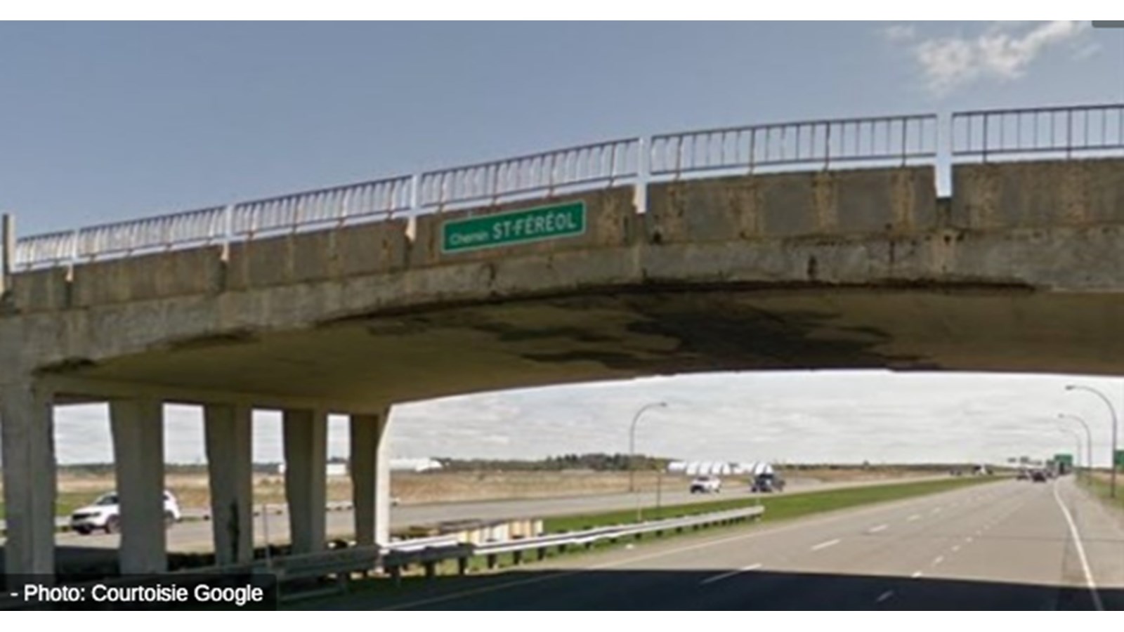 Après sa démolition, le pont d'étagement du chemin Saint-Féréol sera reconstruit au cours des prochaines semaines.