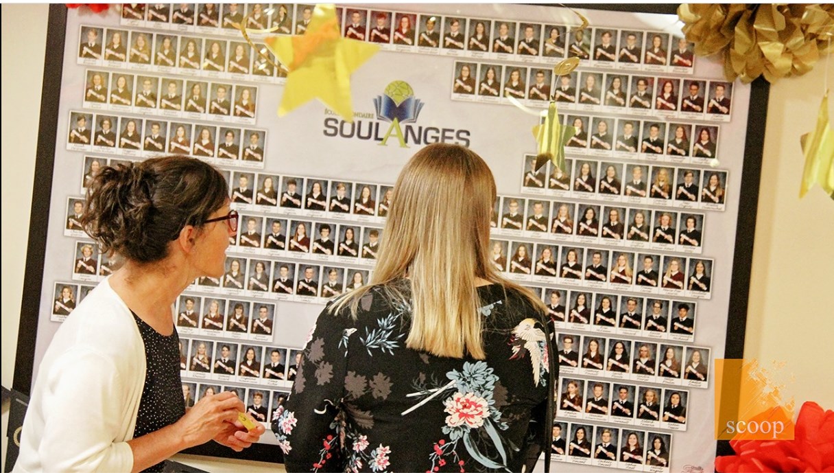 L'école secondaire Soulanges a salué les efforts de ses finissants aujourd'hui