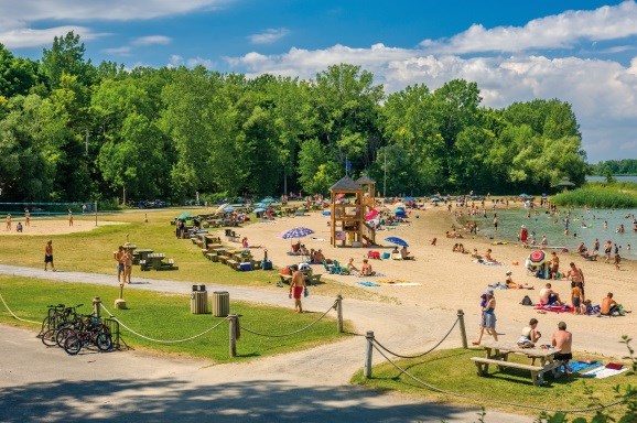 La plage de Salaberry-de-Valleyfield réouvrira ce samedi 27 juin