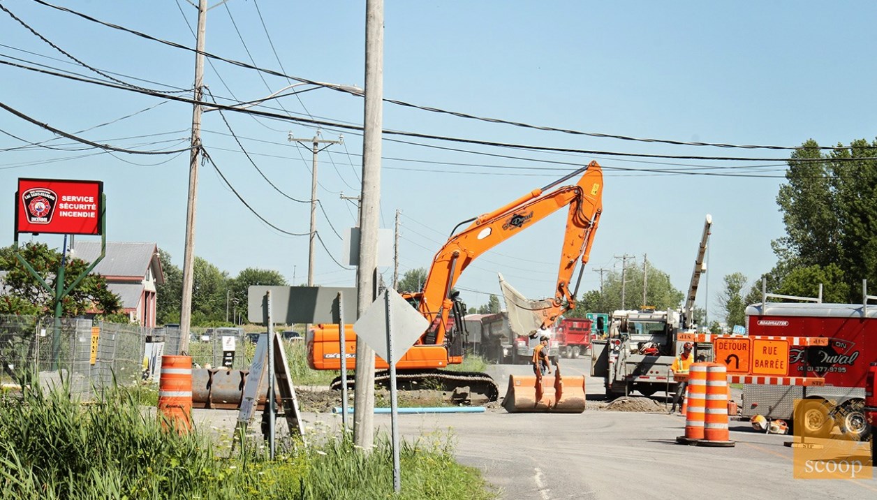 Fermeture d'une portion de la 69e Avenue à Saint-Zotique