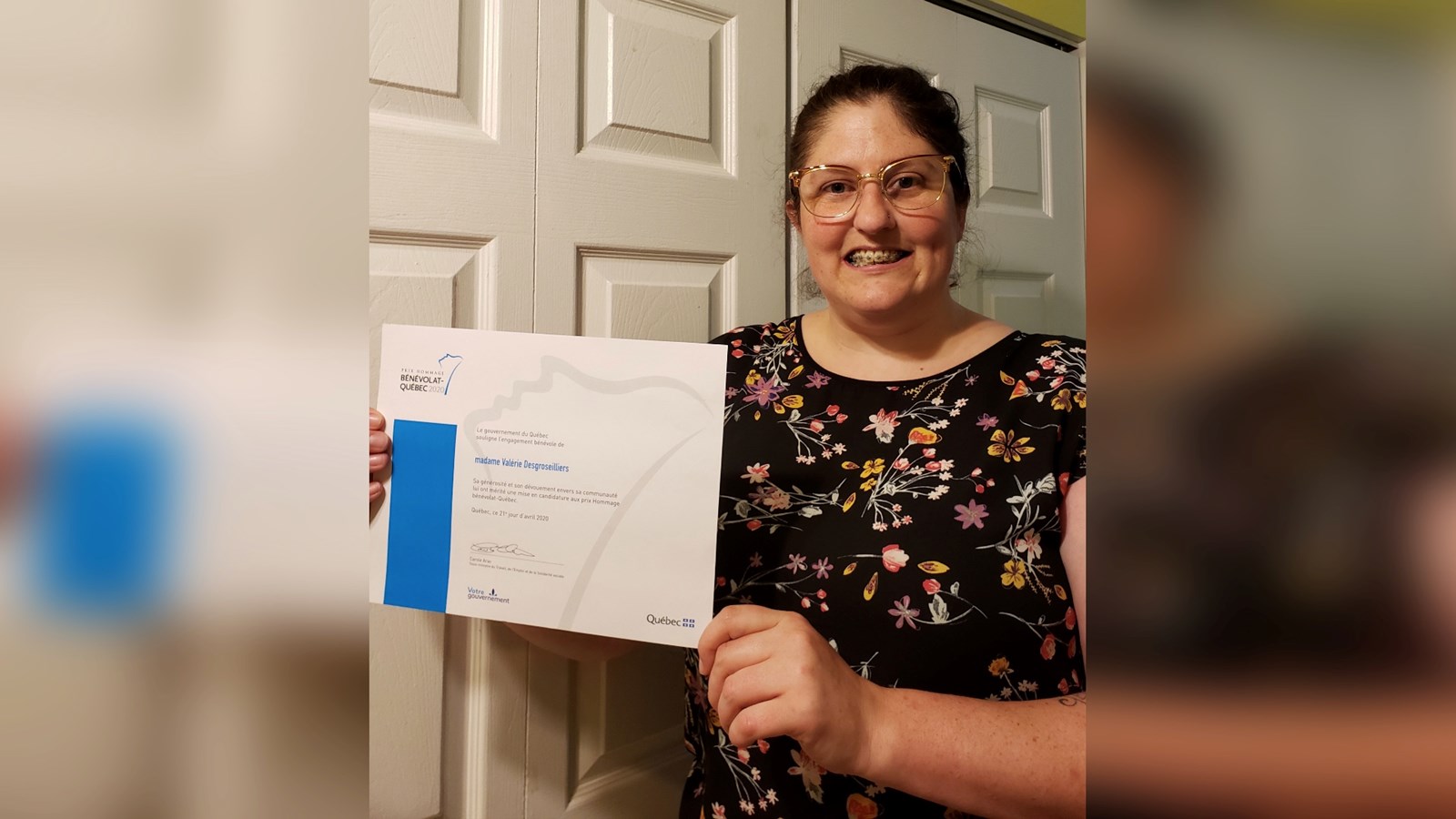 Valérie Desgroseilliers est bénévole chez Actions familles depuis le 22 juin 2015