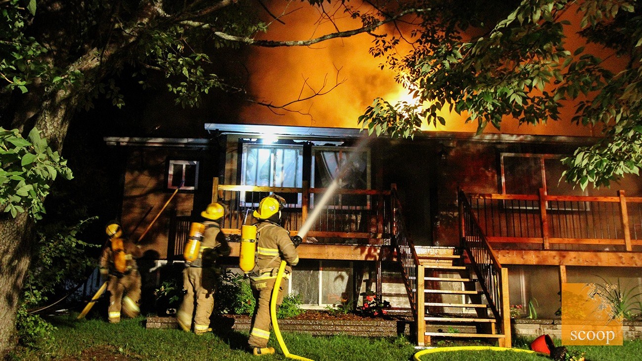 Un incendie jette à la rue une famille de Sainte-Marthe
