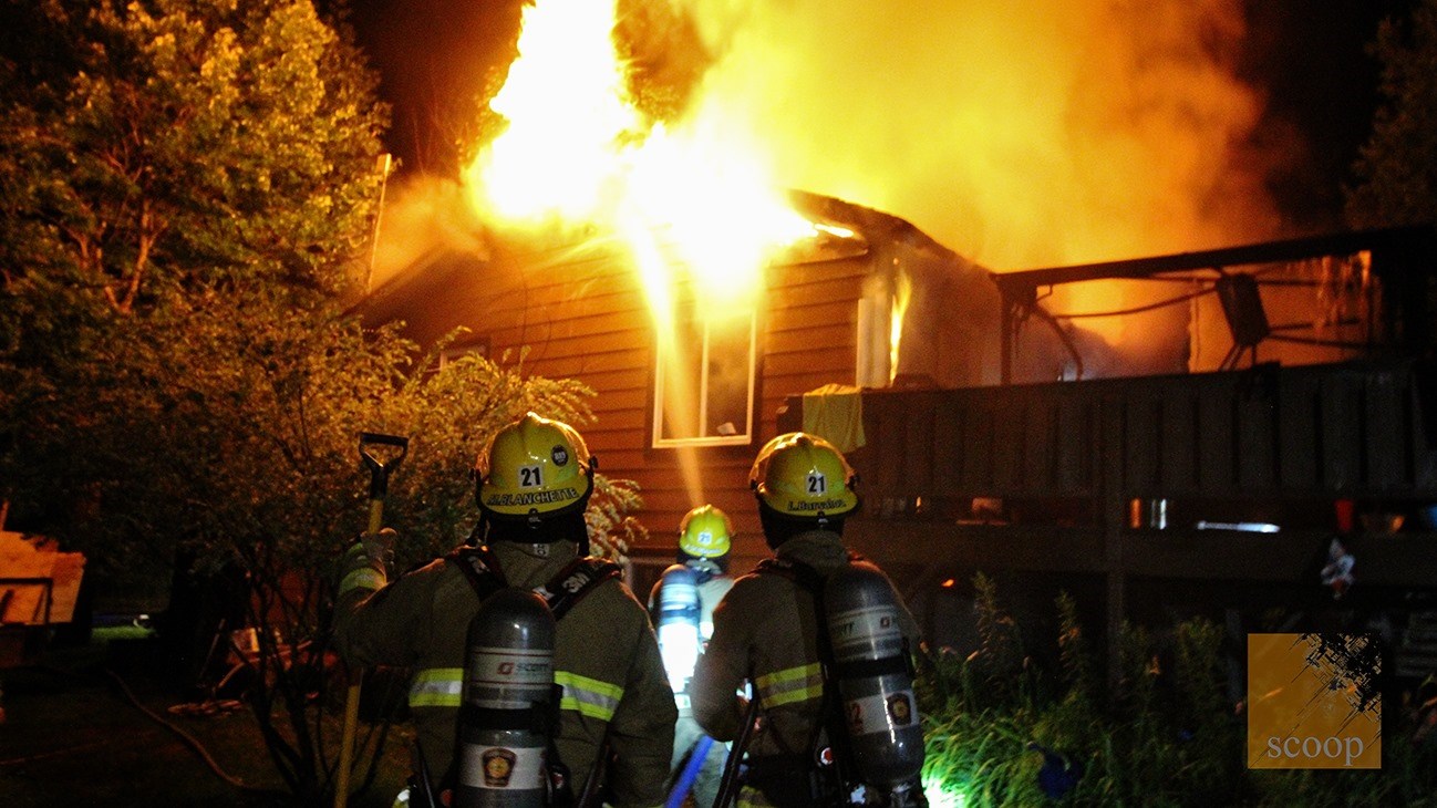 Un incendie jette à la rue une famille de Sainte-Marthe