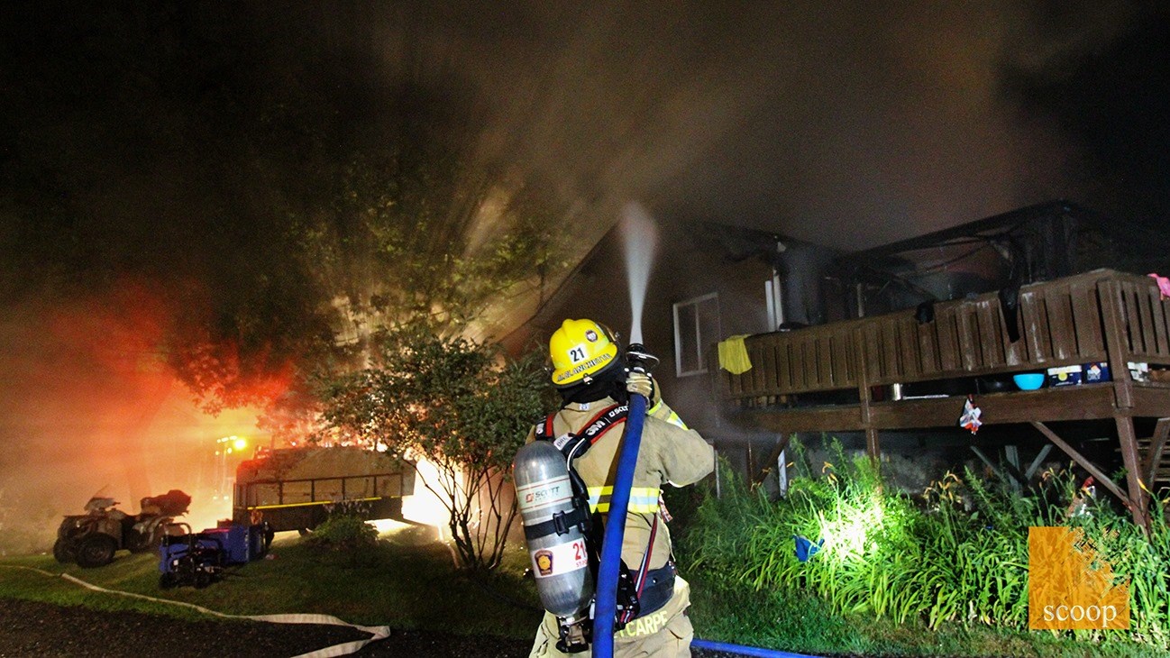 Un incendie jette à la rue une famille de Sainte-Marthe