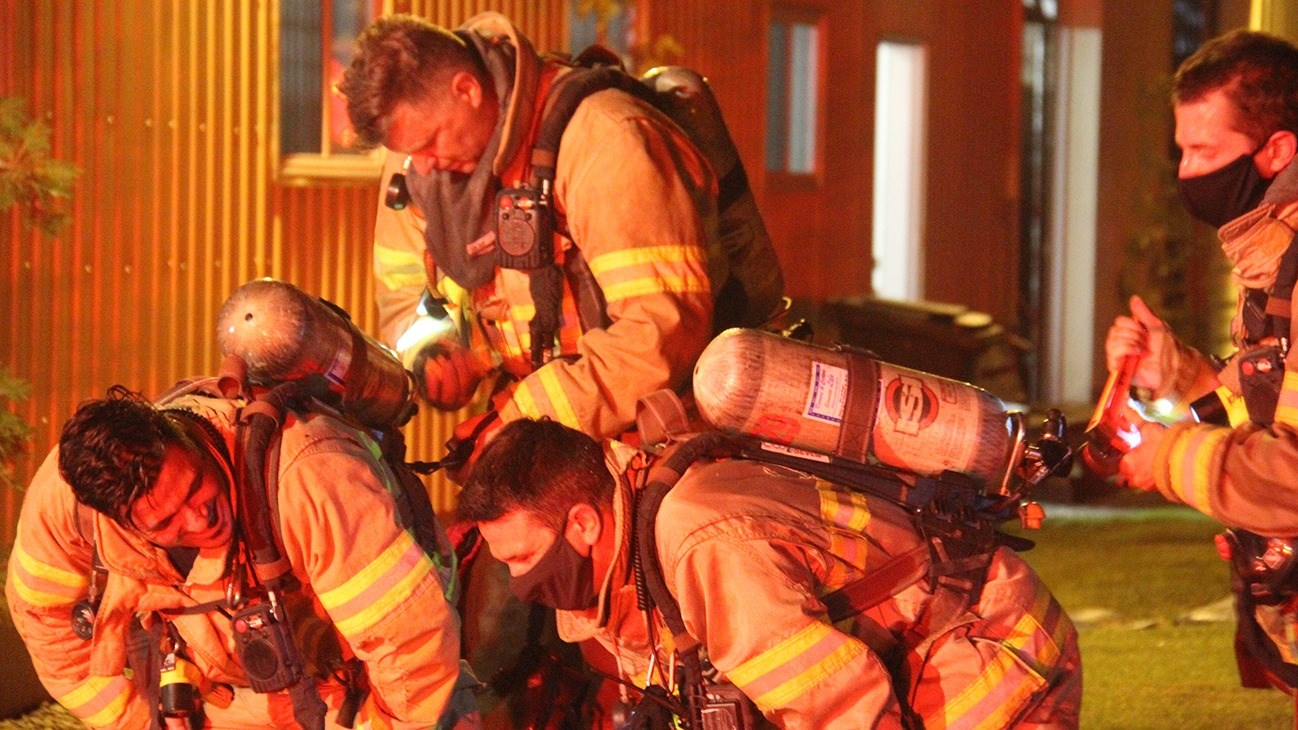Incendie à Saint-Lazare: un homme est incommodé par la fumée