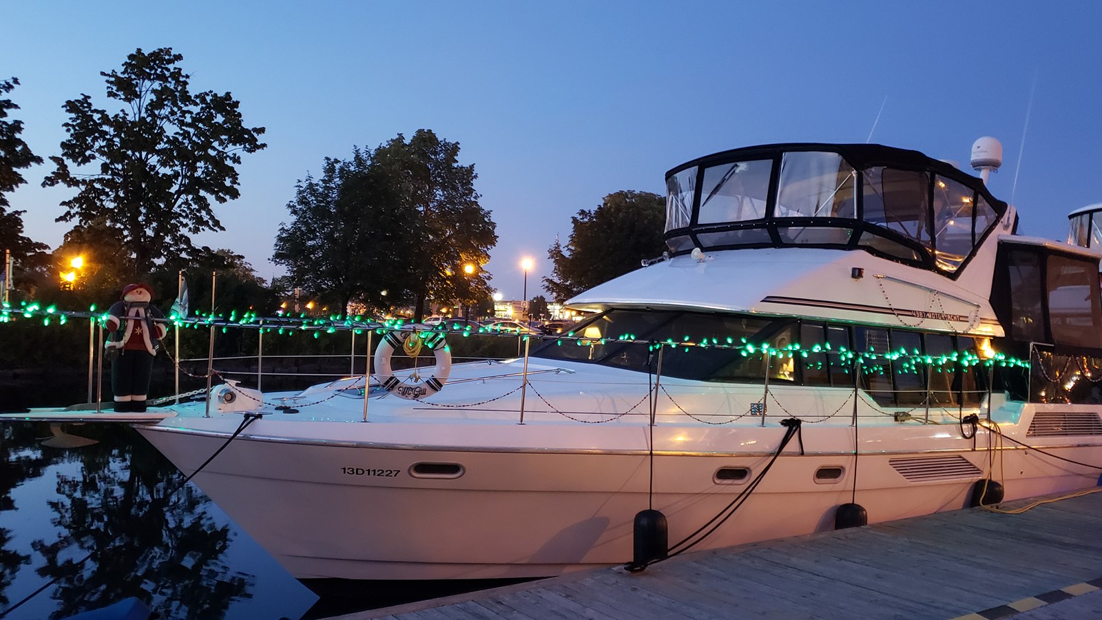 Noël des plaisanciers au Vieux Canal le 22 août